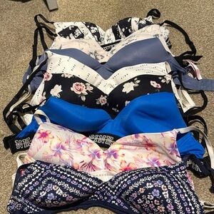Pink bras 32DD